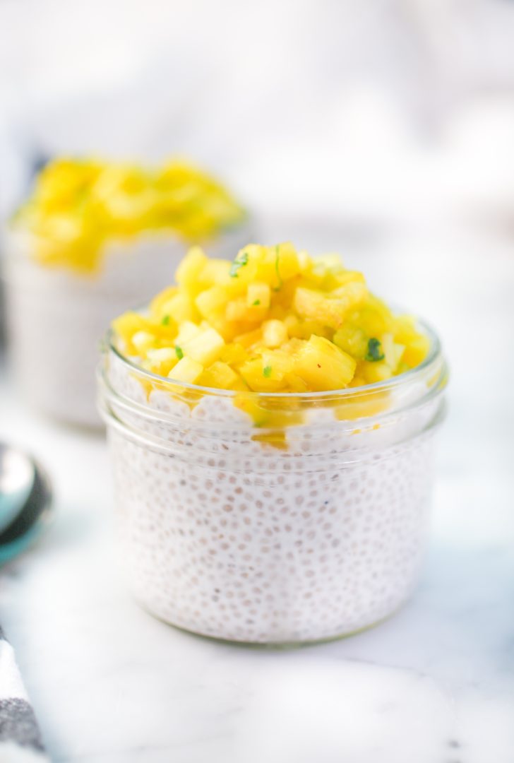 Recette de pudding au chia sans gluten
