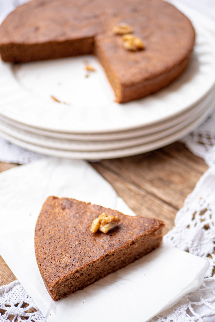 Recette de gâteau aux noix sans gluten!