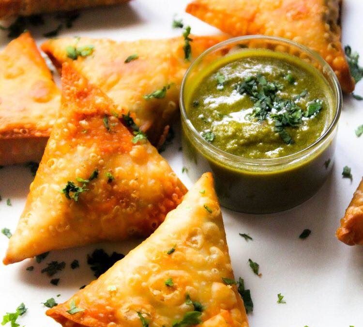 Samoussa sans gluten
