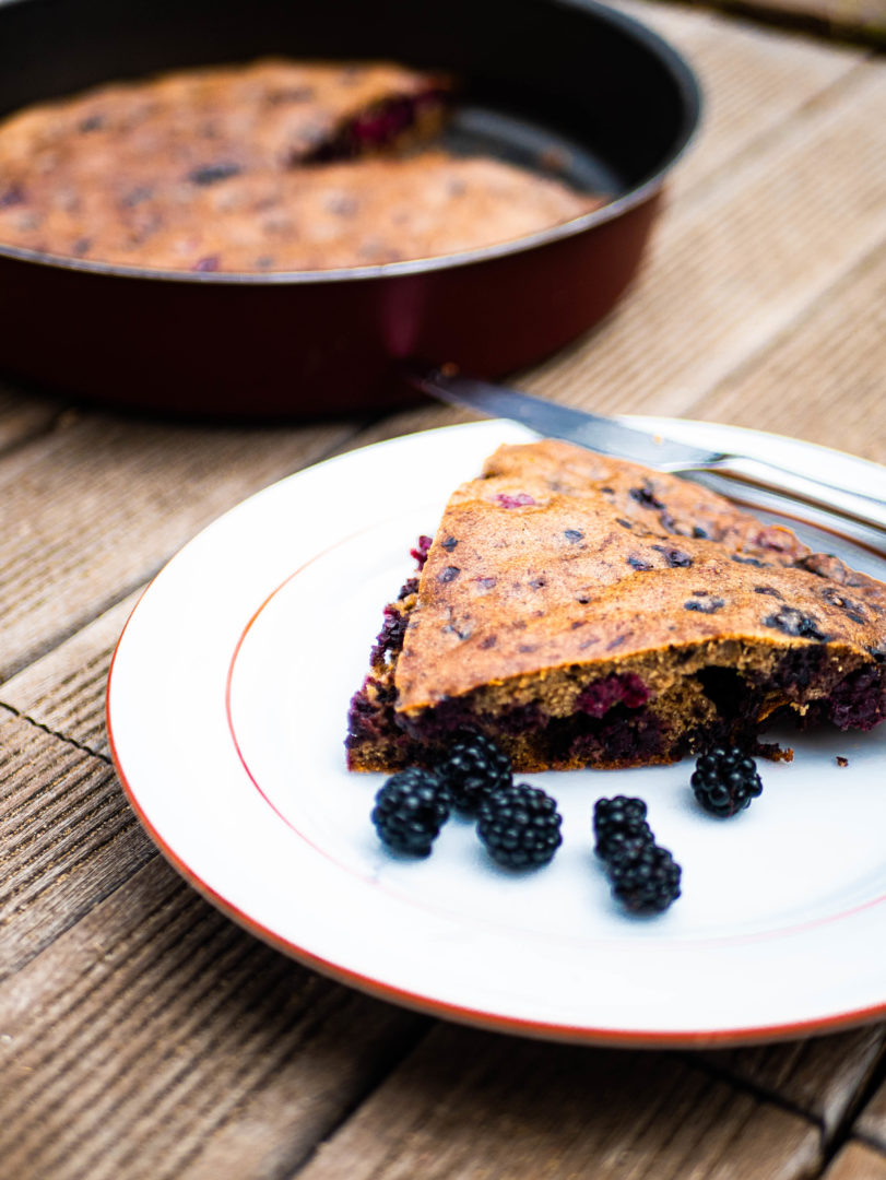 Gâteaux aux mûres sans gluten
