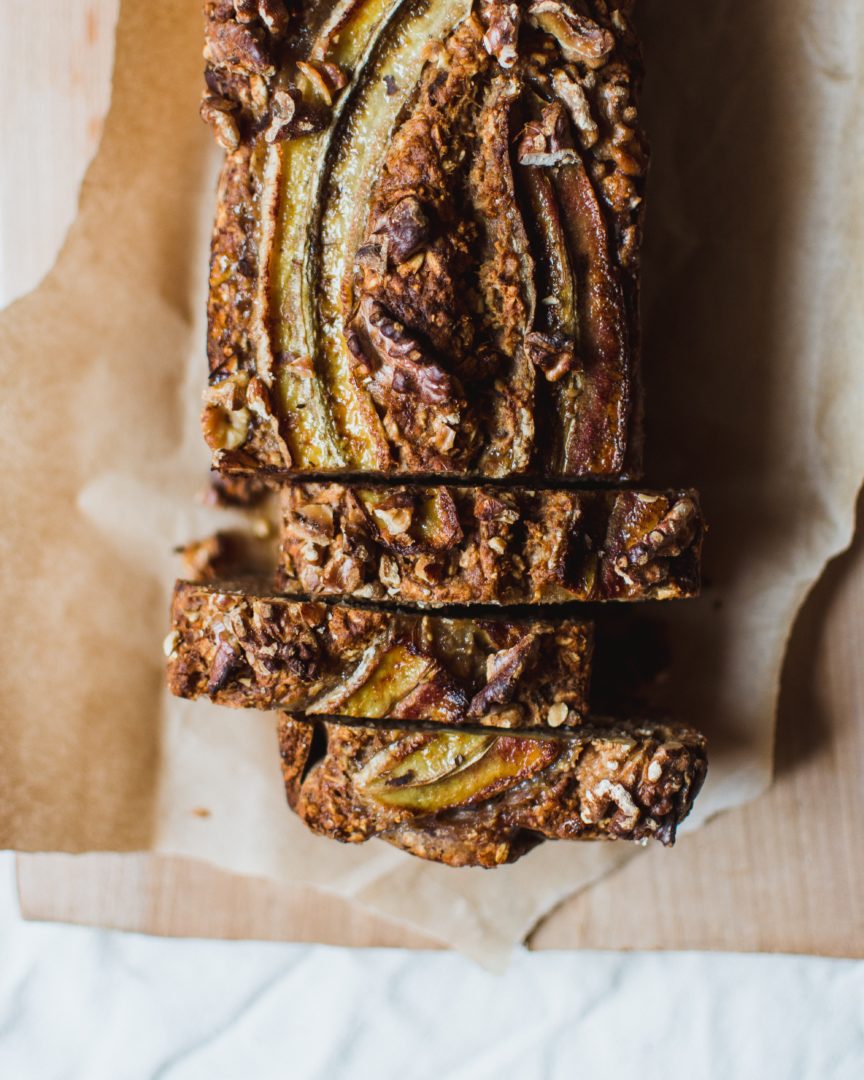 Un pain à la banane sans gluten comme on l'aime!