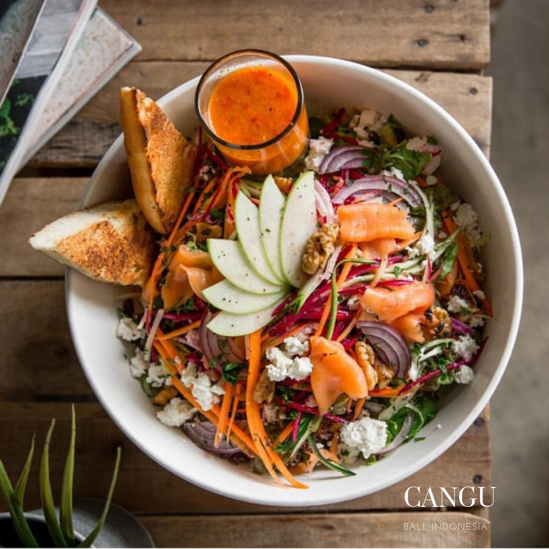 Crate cafe, l'un des meilleurs petits déjeuners sans gluten à Canggu