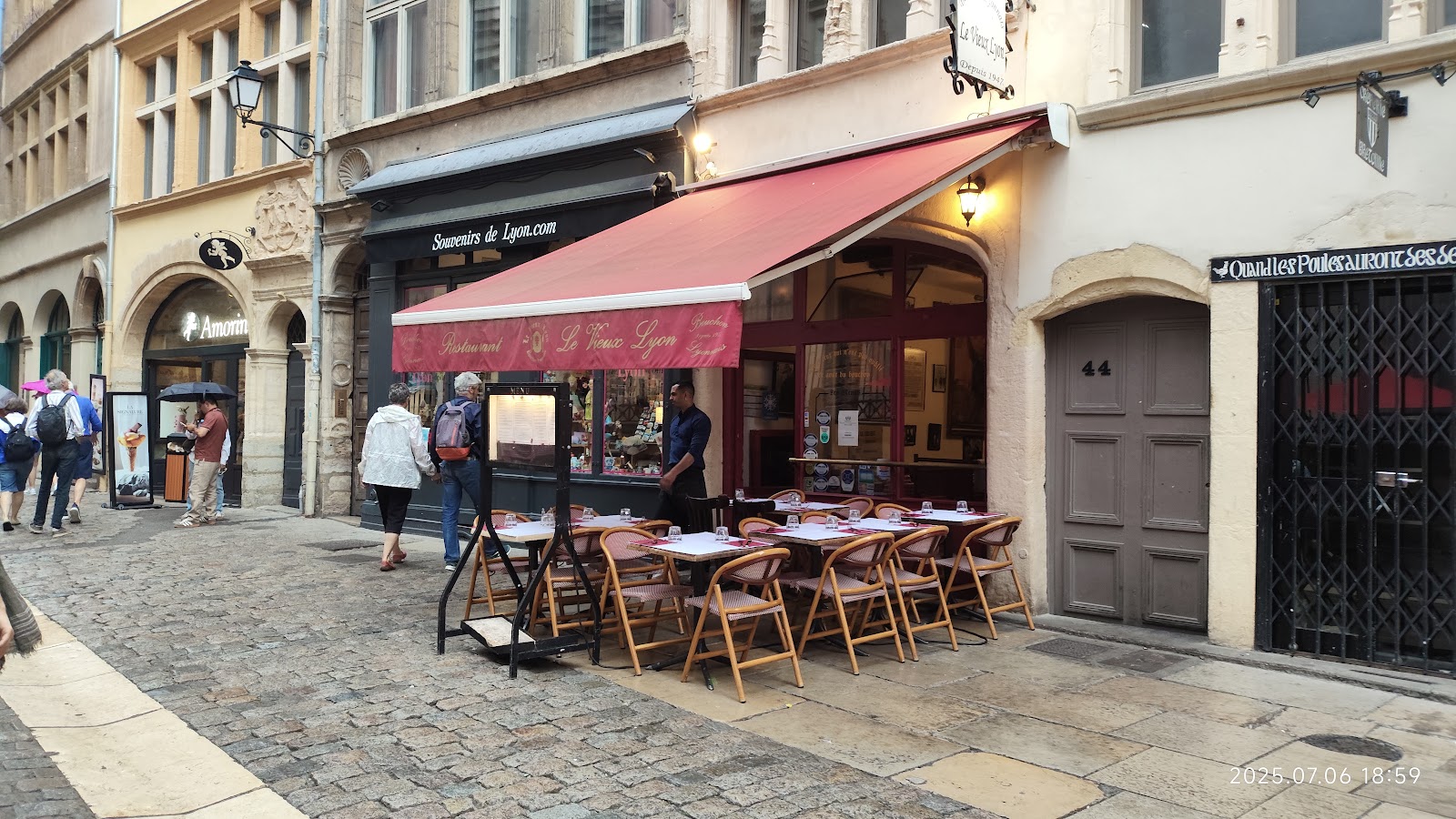 Photo du restaurant Le Vieux Lyon à Lyon
