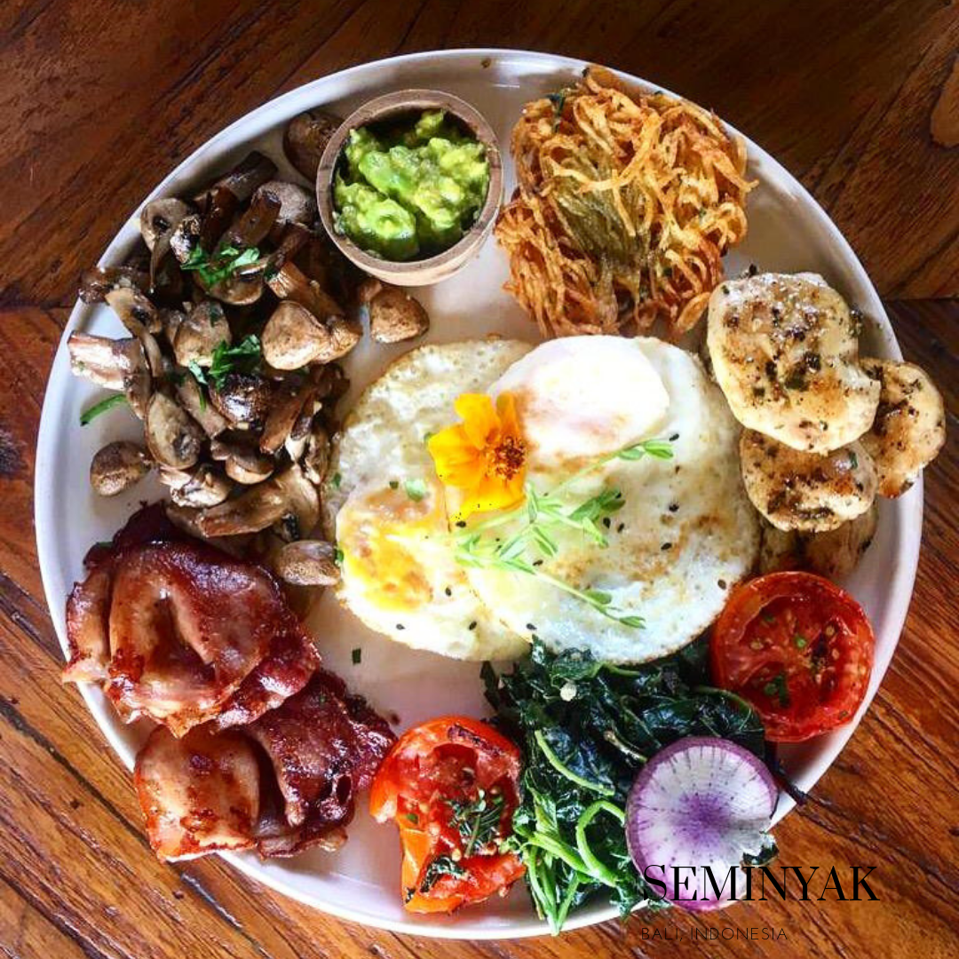 Shelter cafe, un rooftop sans gluten à Seminyak