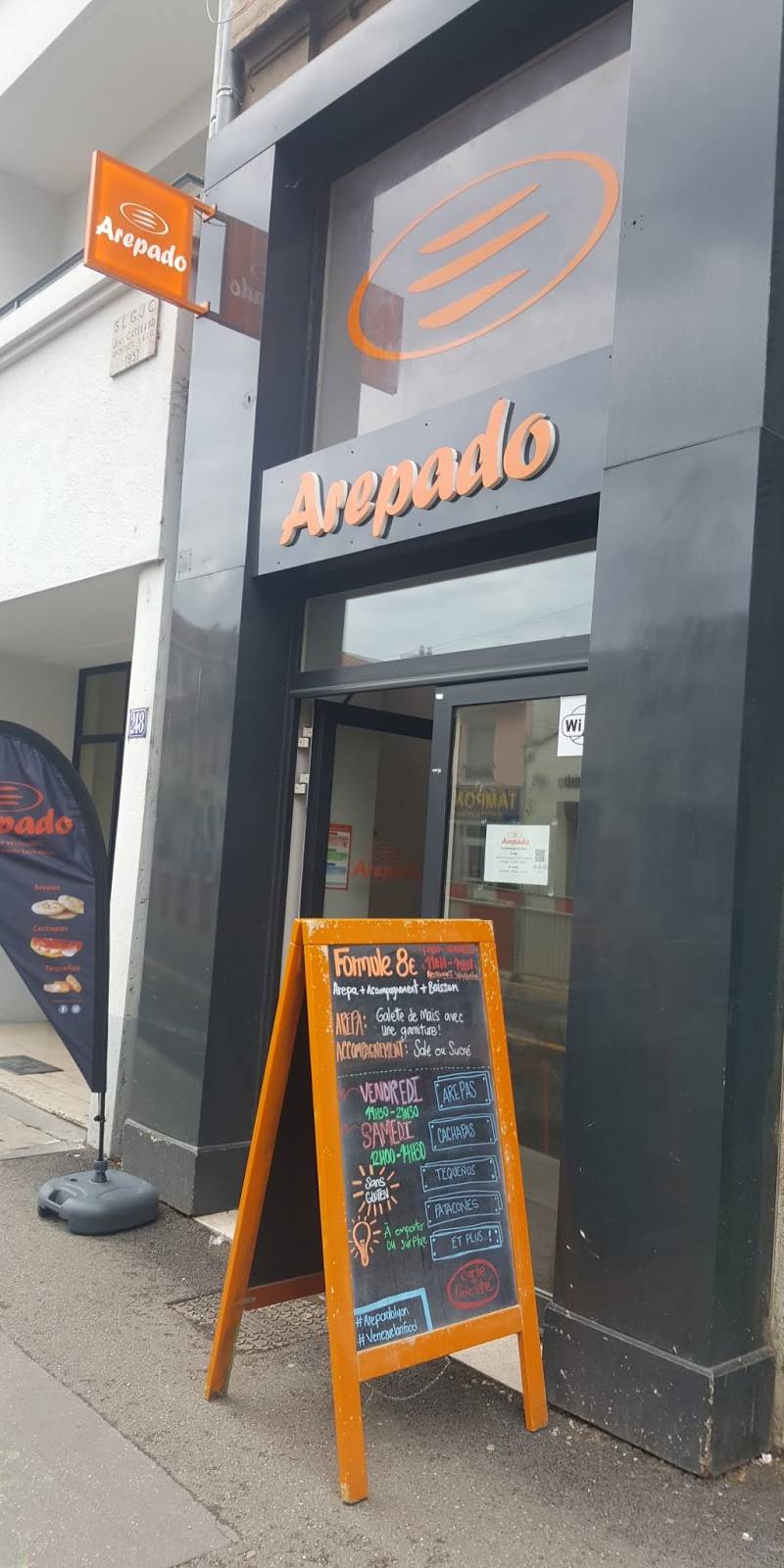 Arepado, restaurant sans gluten à Lyon