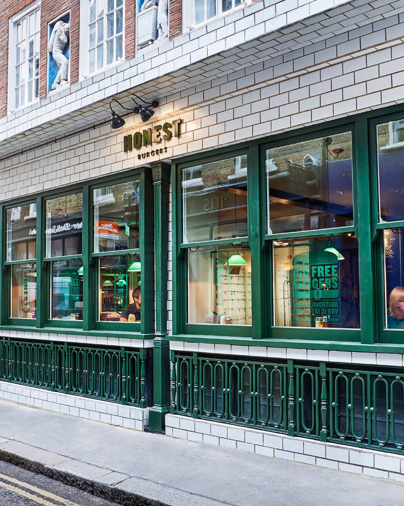 Honest Burgers Spitalfields, restaurant sans gluten à London