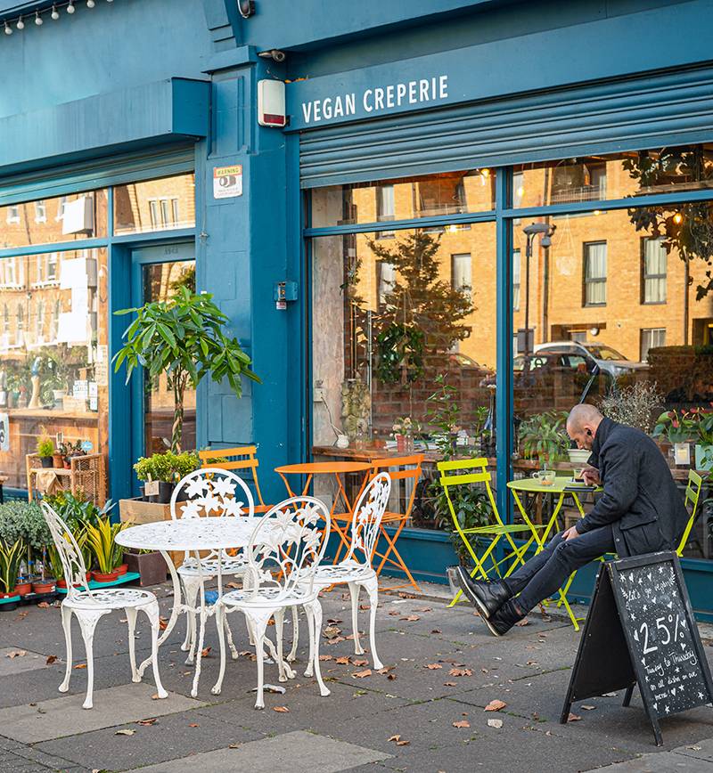 Pipoca Vegan, restaurant sans gluten à London