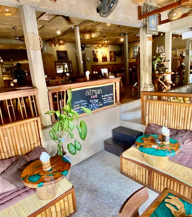 Atman Kafe, restaurant sans gluten à Bali, Indonésia