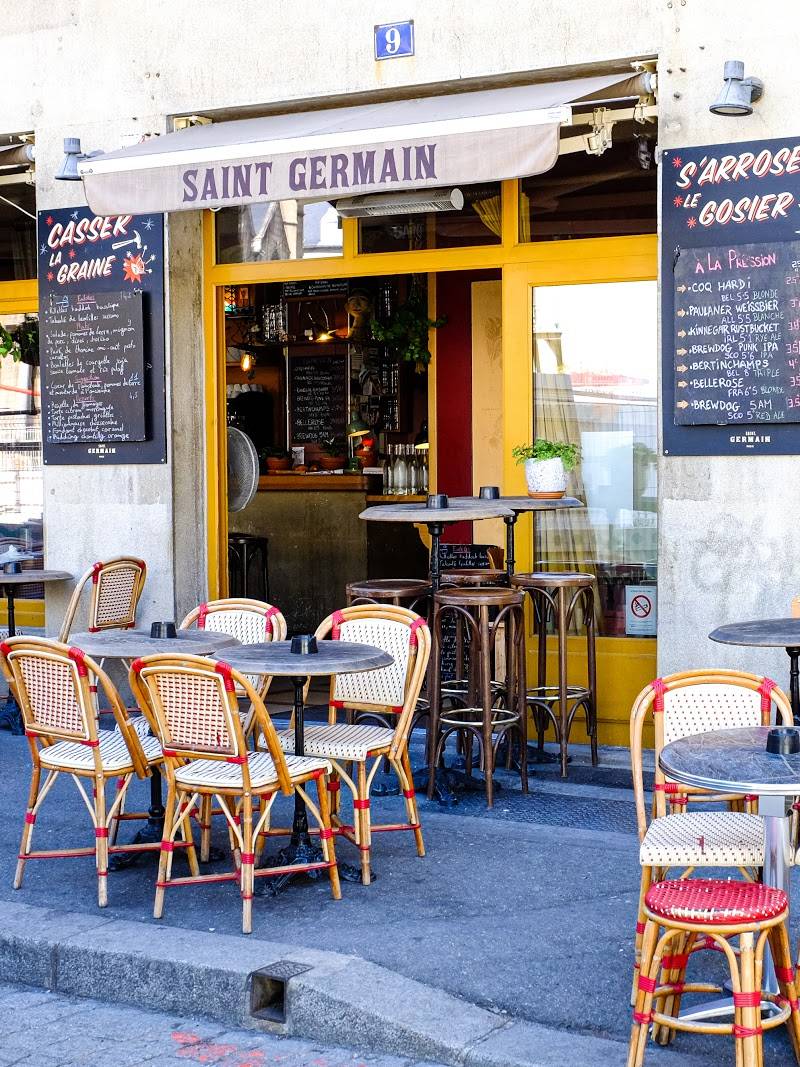 Bar le Saint Germain, restaurant sans gluten à Rennes