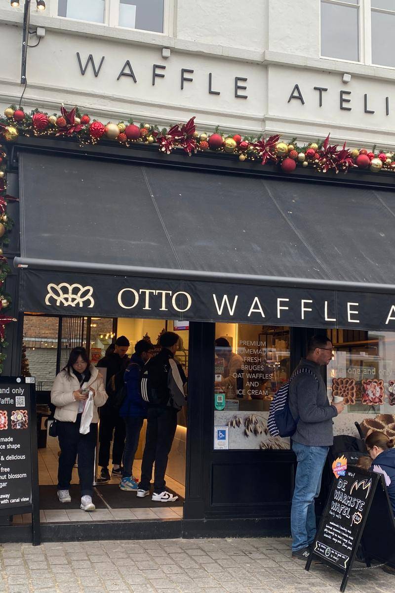 Otto Waffle Atelier Katelijnestraat, boulangerie sans gluten à Brugge