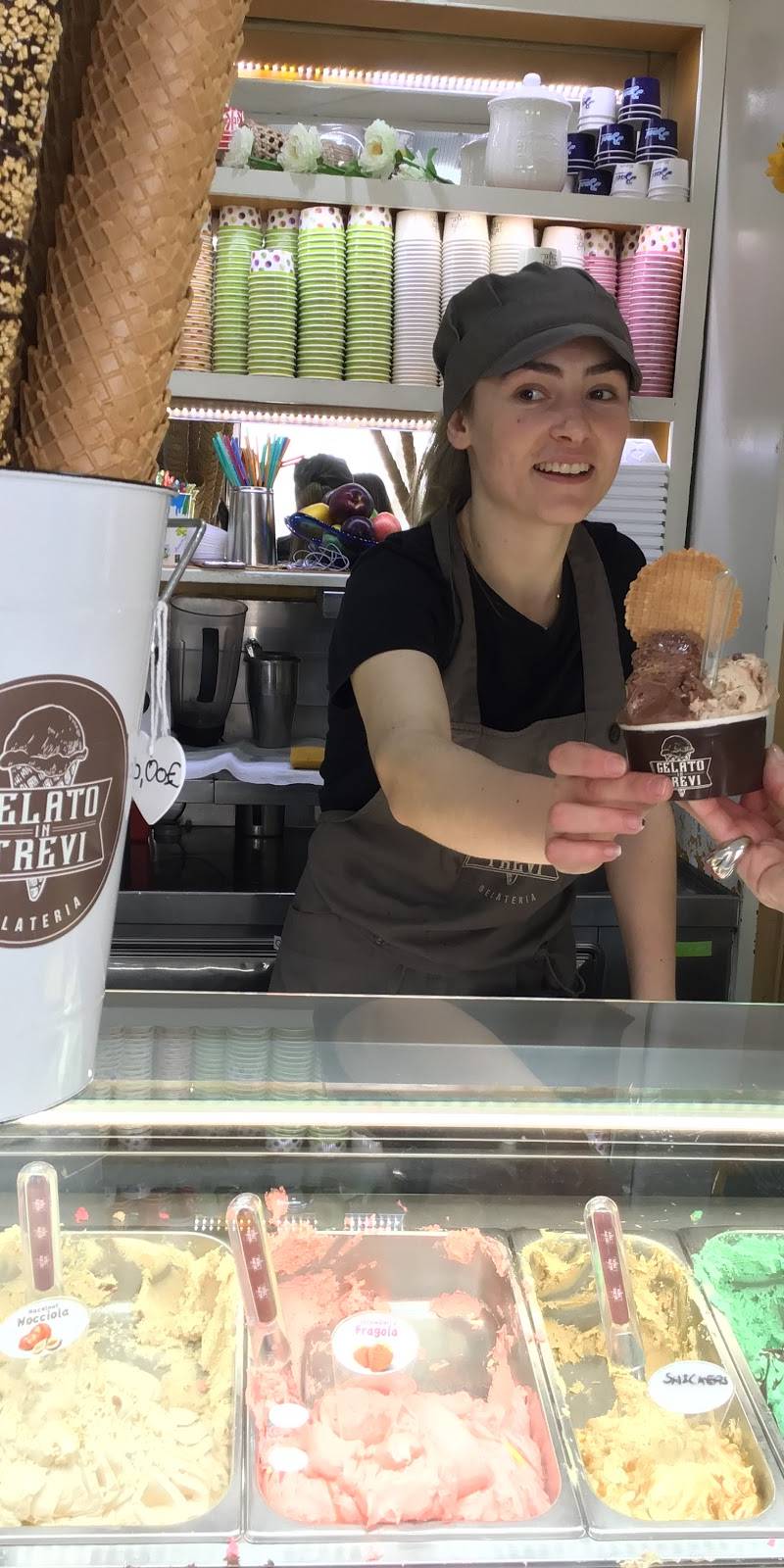 Gelato in Trevi, boulangerie sans gluten à Rome — photo 2