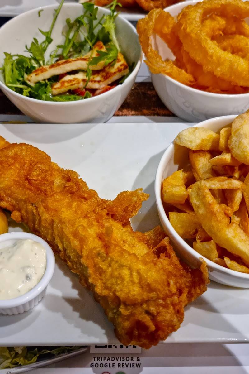 Hobson`s Fish & Chips soho, restaurant sans gluten à Londres Royaume-Uni — photo 3