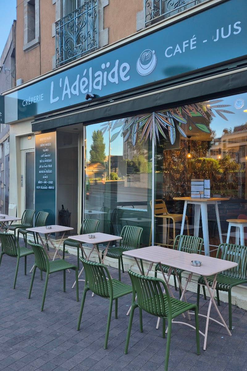 L'Adélaïde Crêperie Café Jus Salades, restaurant sans gluten à le Puy en Velay