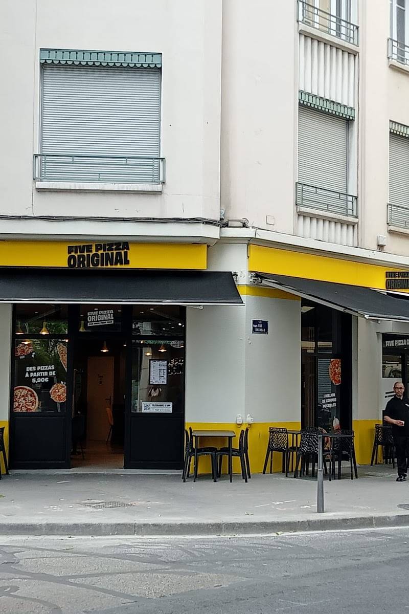 Five Pizza Original Lyon 3, boulangerie sans gluten à Lyon