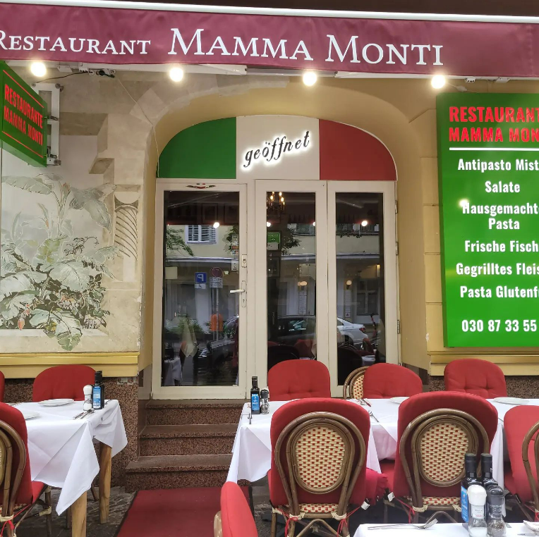 Restaurant Mamma Monti, restaurant sans gluten à Berlin