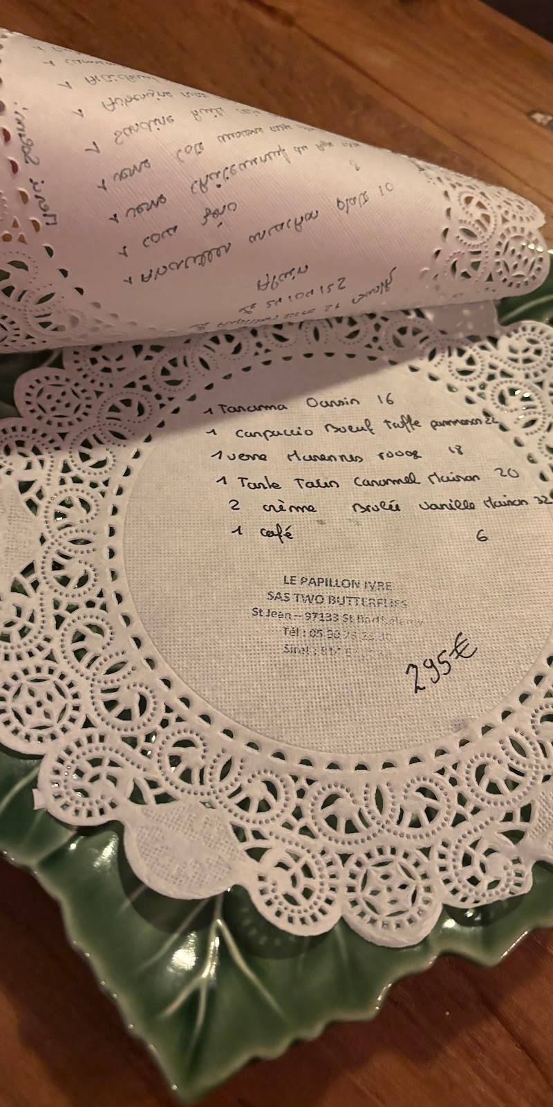 Le Papillon Ivre, restaurant sans gluten à Saint Barthélémy — photo 4