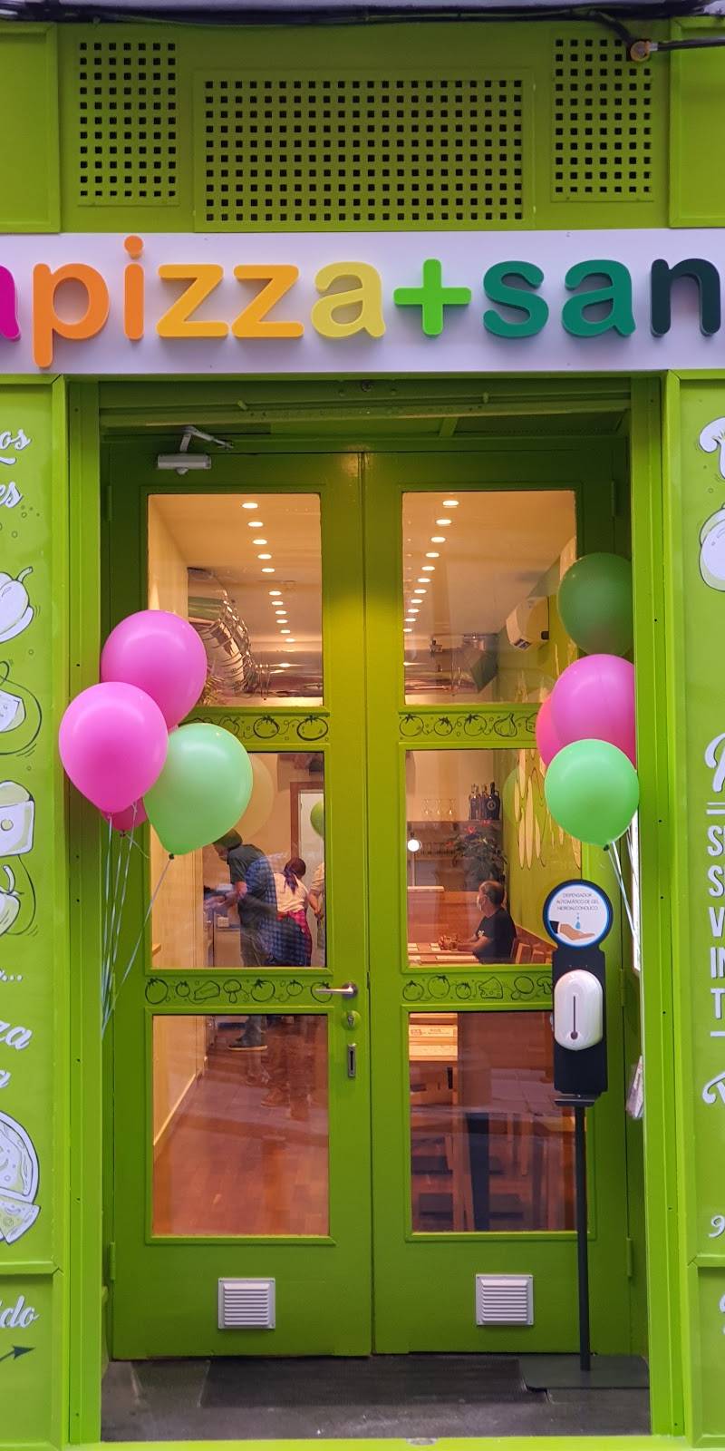 Restaurante lapizza+sana Barquillo, restaurant sans gluten à Madrid