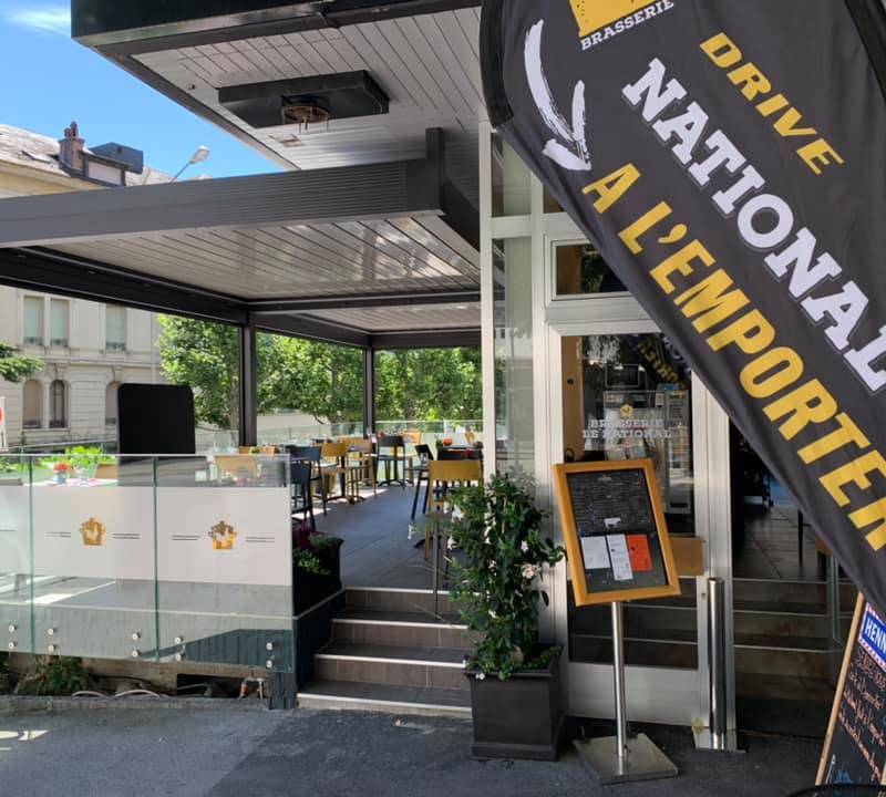 Brasserie Le National, restaurant sans gluten à Sierre