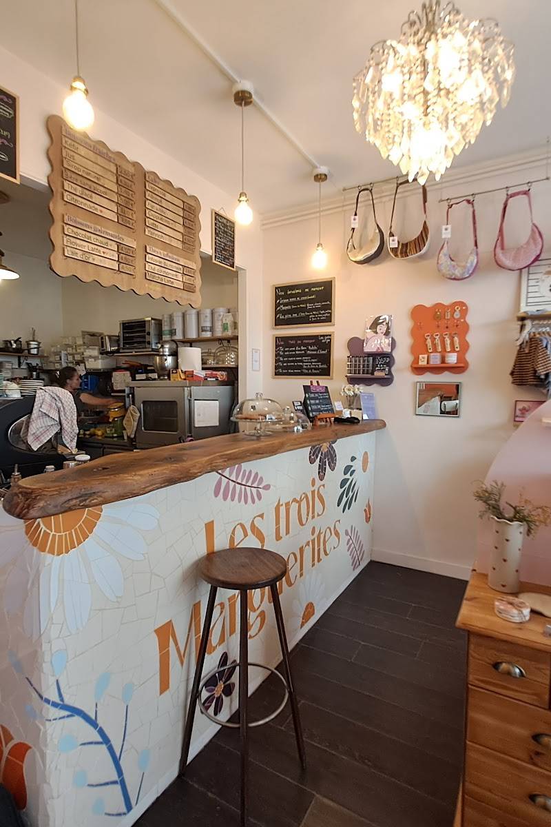 Les Trois Marguerites Café Créatif, boulangerie sans gluten à Rennes