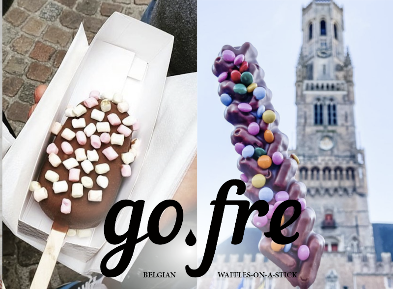 Go.fre | Belgian Waffles on a Stick - Katelijnestraat, restaurant sans gluten à Brugge — photo 4