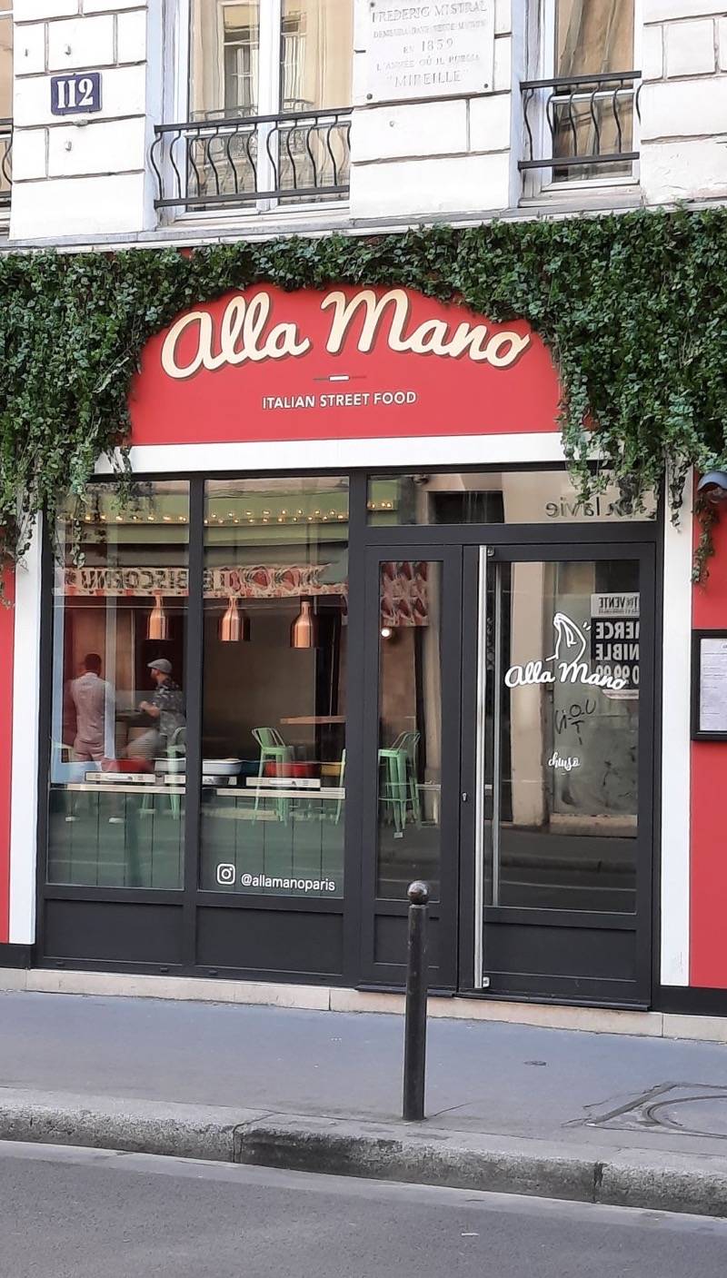 Alla Mano, restaurant sans gluten à Paris