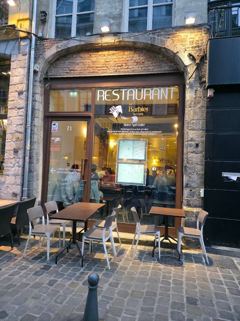 Le Barbier qui fume Vieux Lille, restaurant sans gluten à Lille