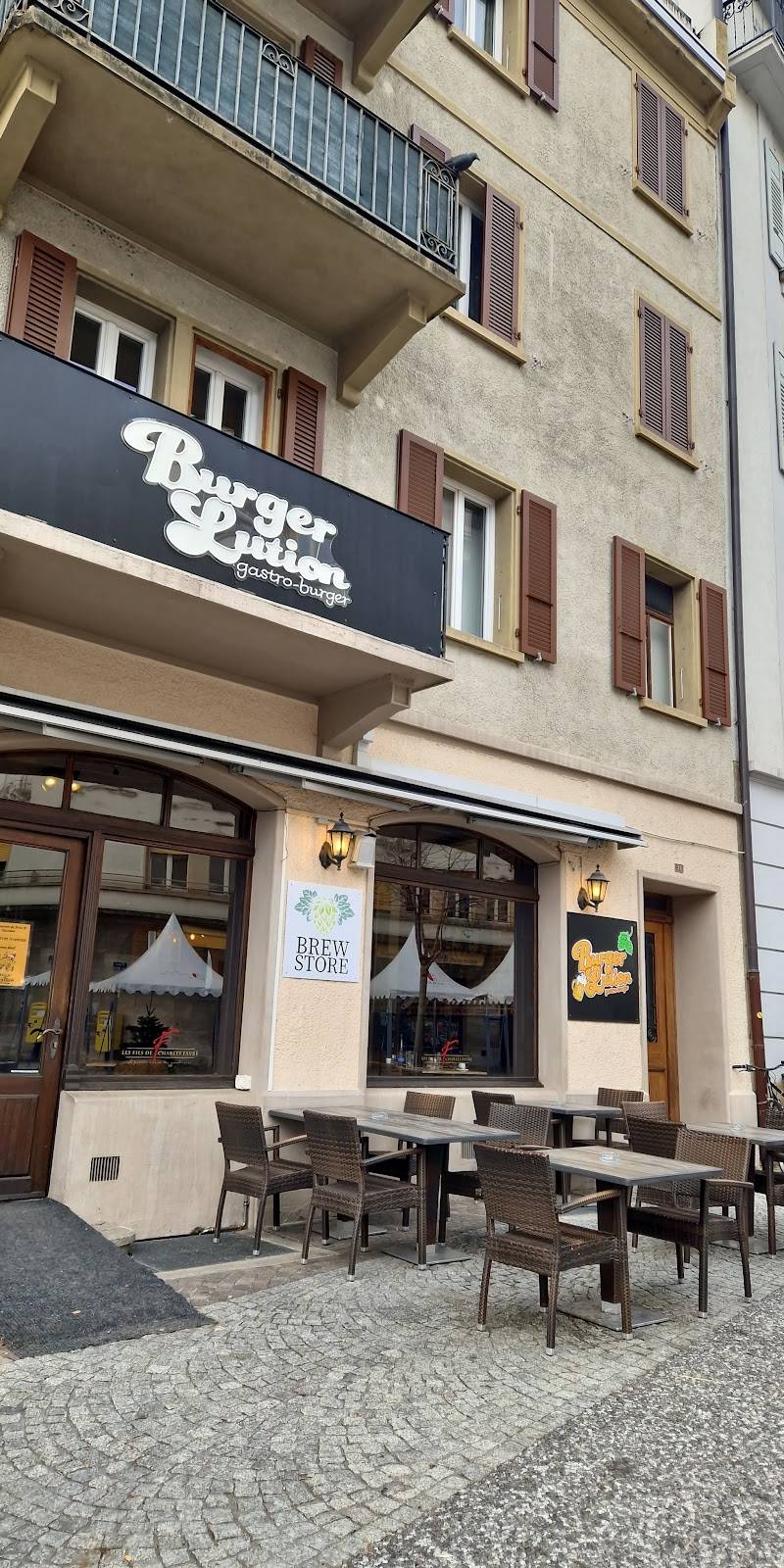 Burgerlution, restaurant sans gluten à Sion