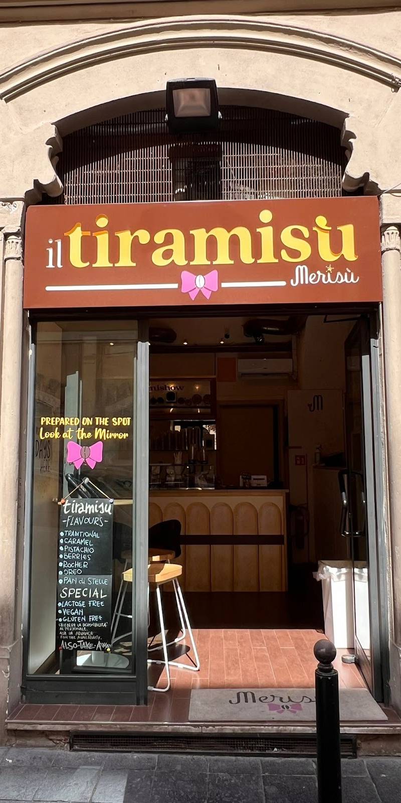 Tiramisú Merisù | Trastevere, restaurant sans gluten à Rome Trastevere