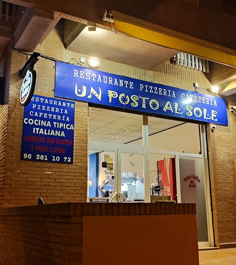 Un Posto al Sole, restaurant sans gluten à Alboraia